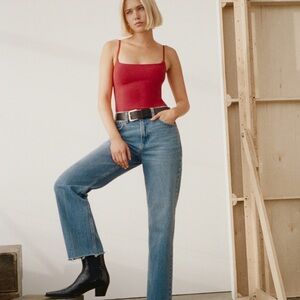 Abercrombie & Fitch Light Wash distressed Jeans